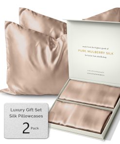 Funda de Almohada de Seda PREMIUM LUXSILK® | Juego de 2