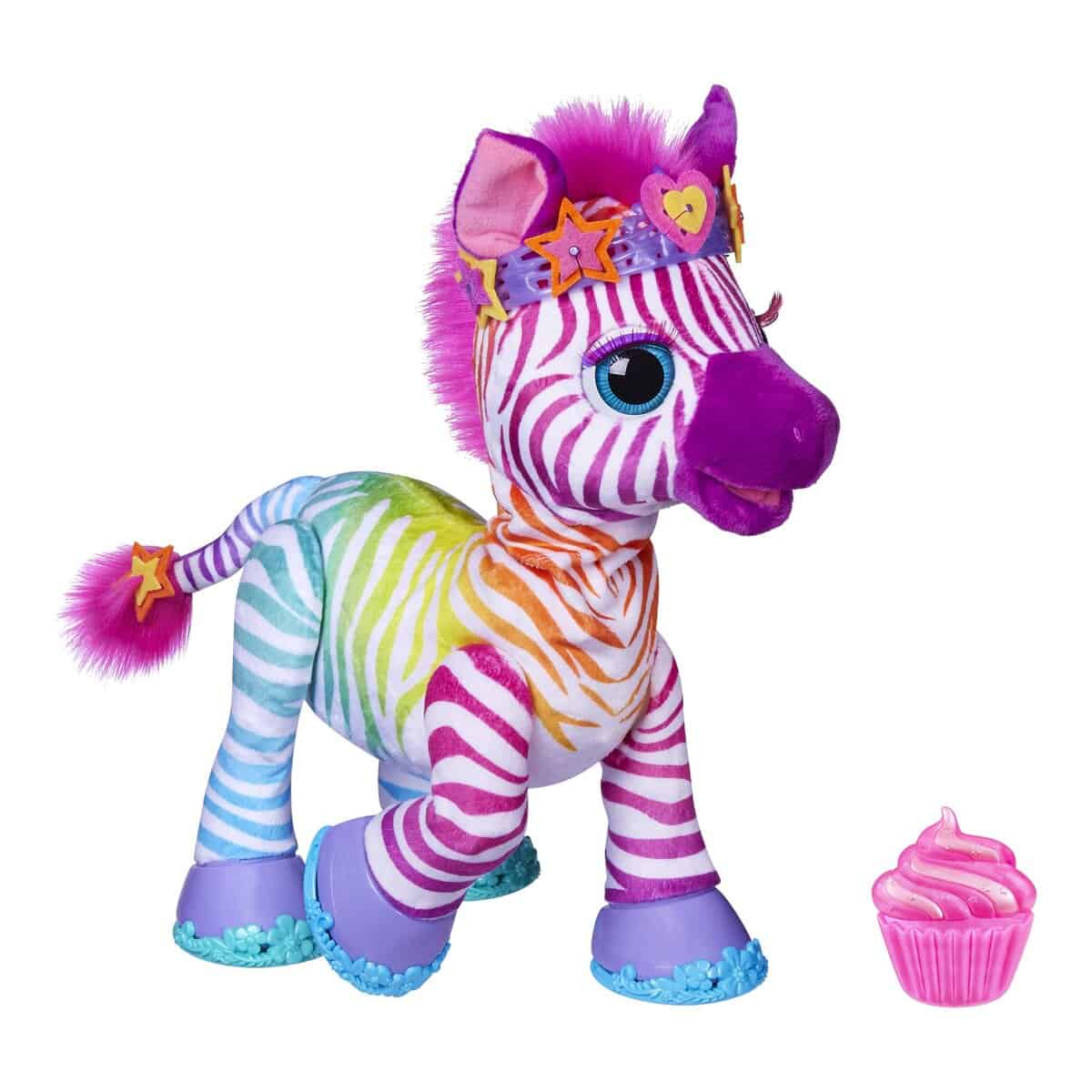 Juguete Electrónico furReal My Rainbow Zebra con 80+