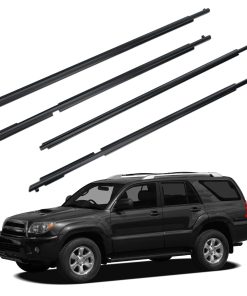 Kit de molduras de ventana exterior para automóvil FOMIUZY,