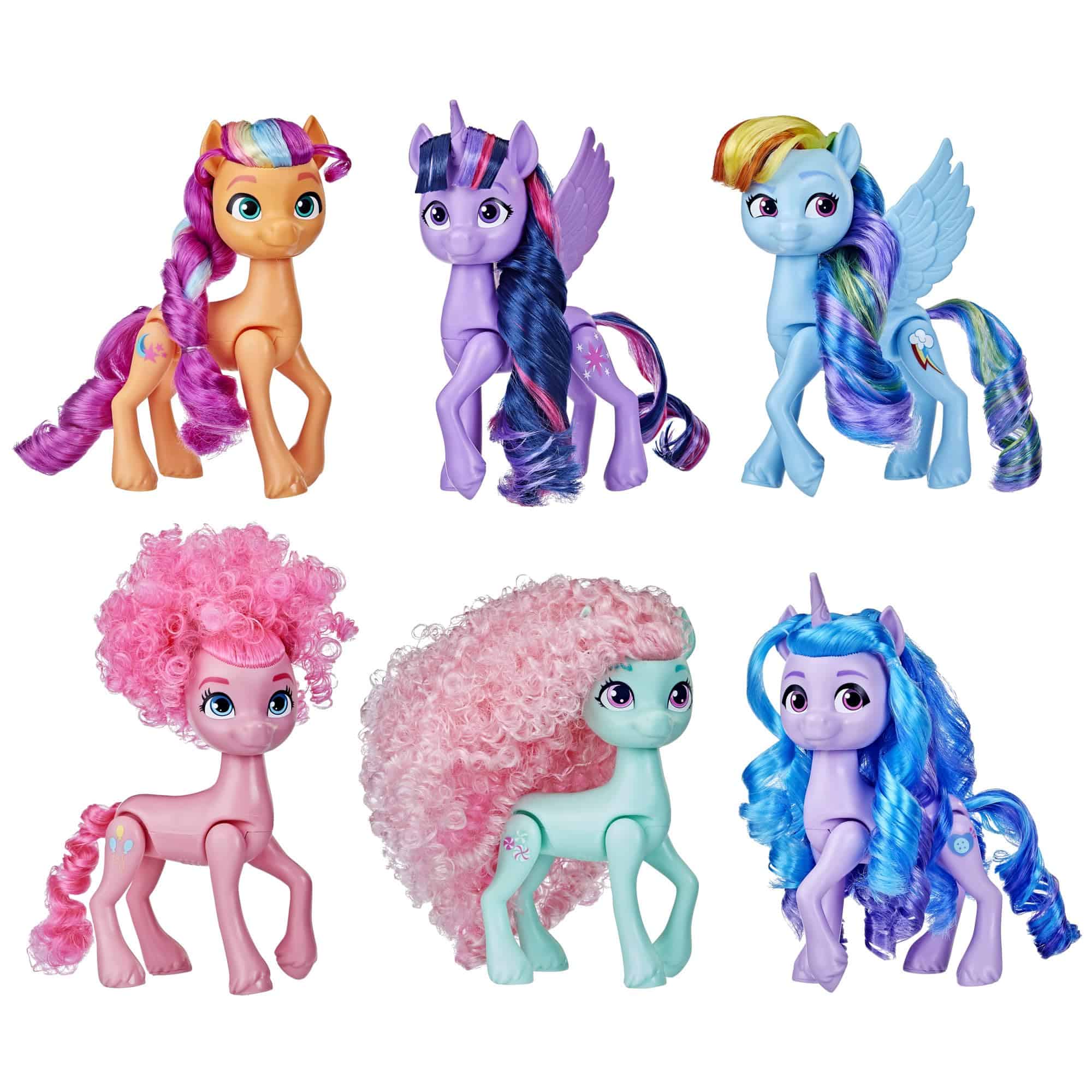 Muñecas My Little Pony Rainbow Celebration, Set de 6