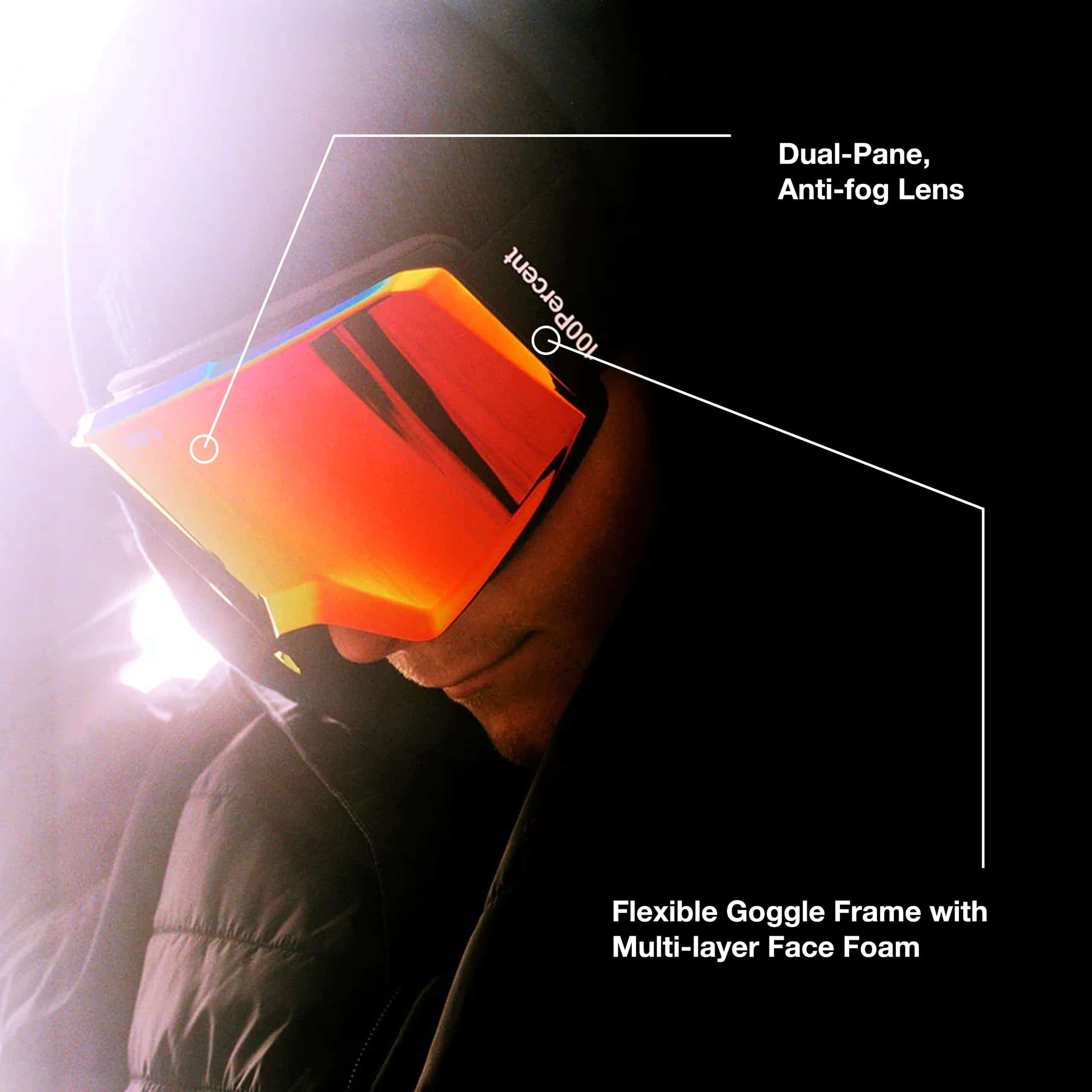 Lente de Repuesto para Goggle 100% NORG - Lente Espejo - Imagen 7