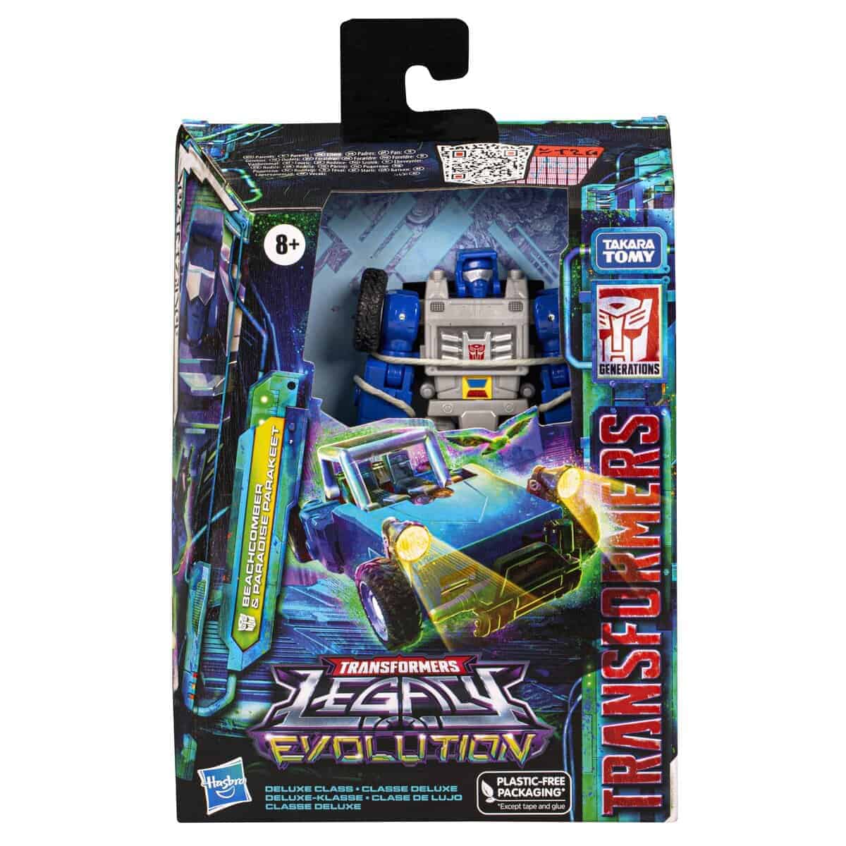 Transformers Toys Legacy Evolution Deluxe Beachcomber & - Imagen 3
