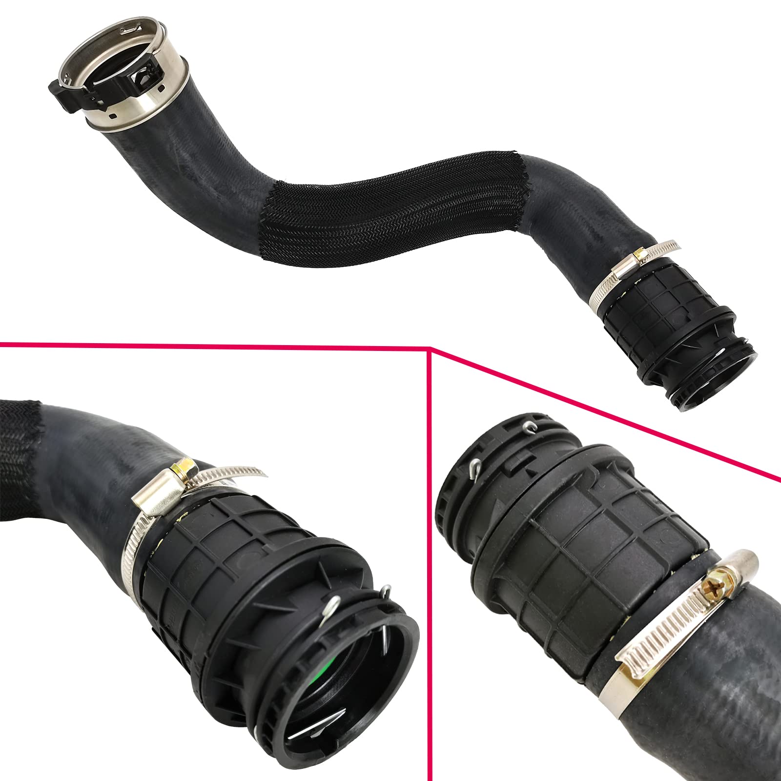 Manguera del intercooler del turbocompresor GaeaAuto para - Imagen 5