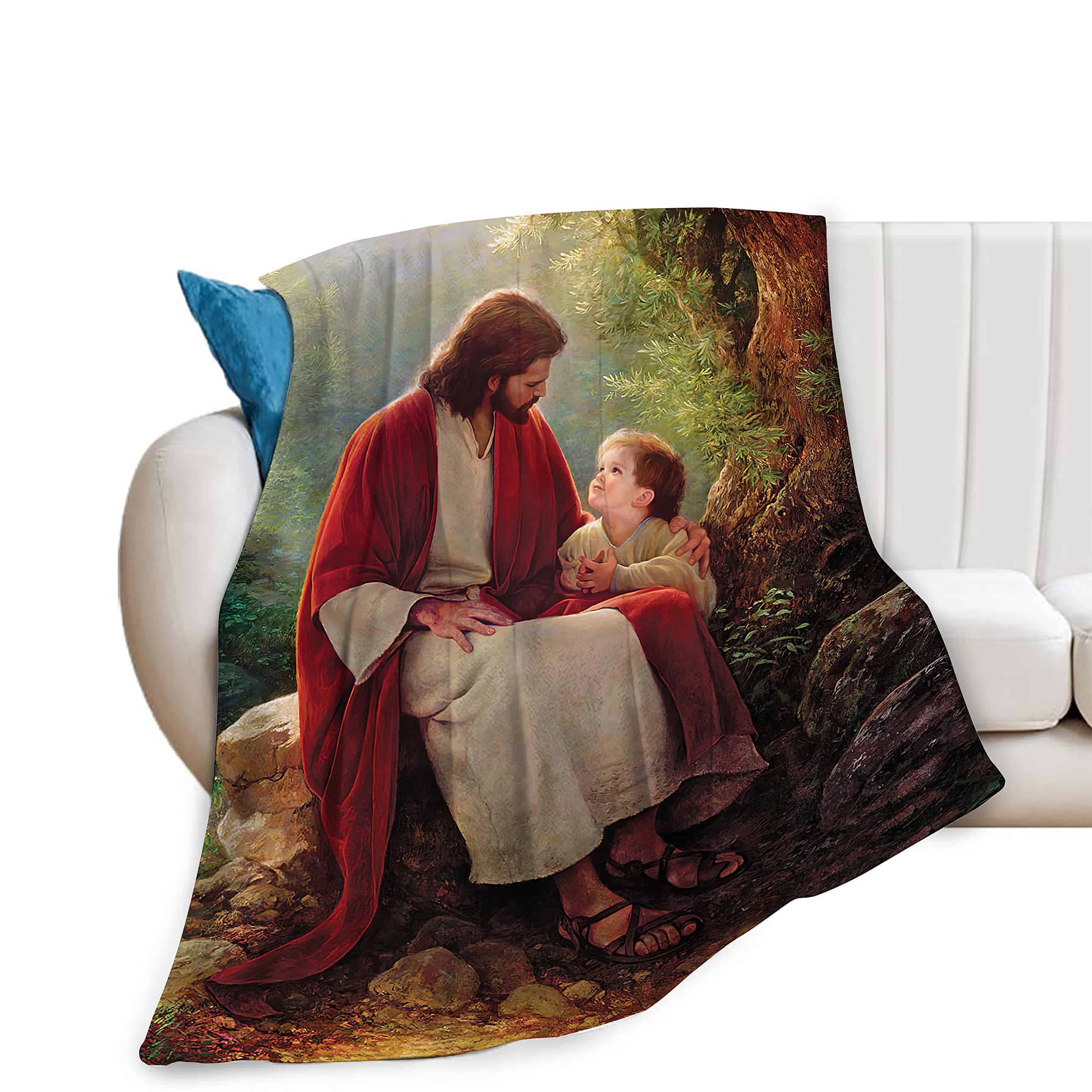 Manta de Jesucristo Manta Cristiana Religiosa Verso Bíblico