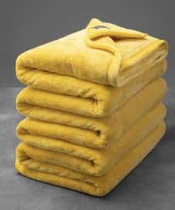 Manta de Franela Extra Gruesa y Esponjosa Mellowdy