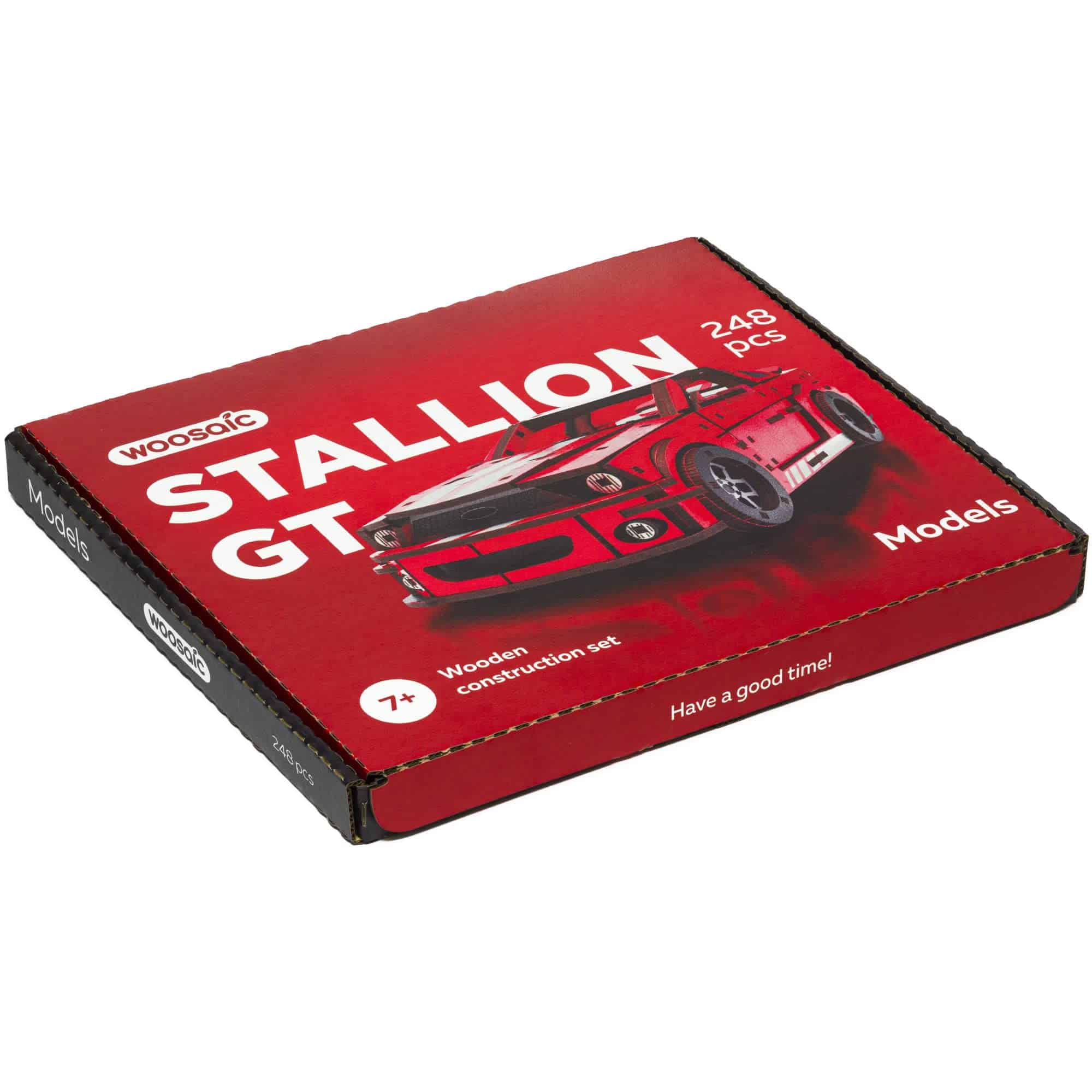 Rompecabezas 3D de madera UNIDRAGON - Muscle Car, Stallion - Imagen 10