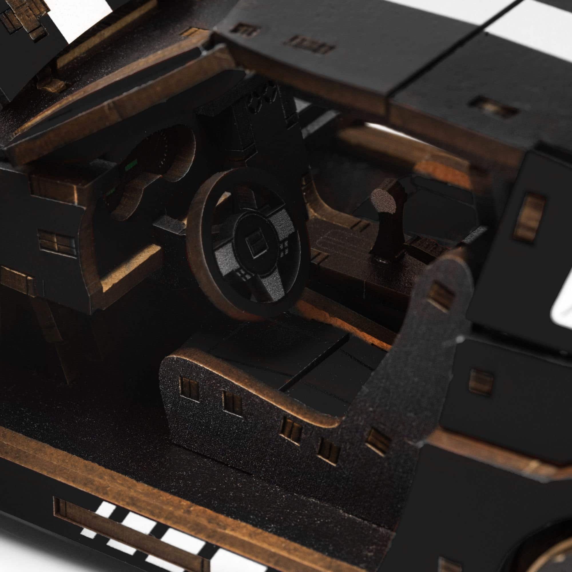 Rompecabezas de madera original UNIDRAGON - Auto deportivo, - Imagen 7