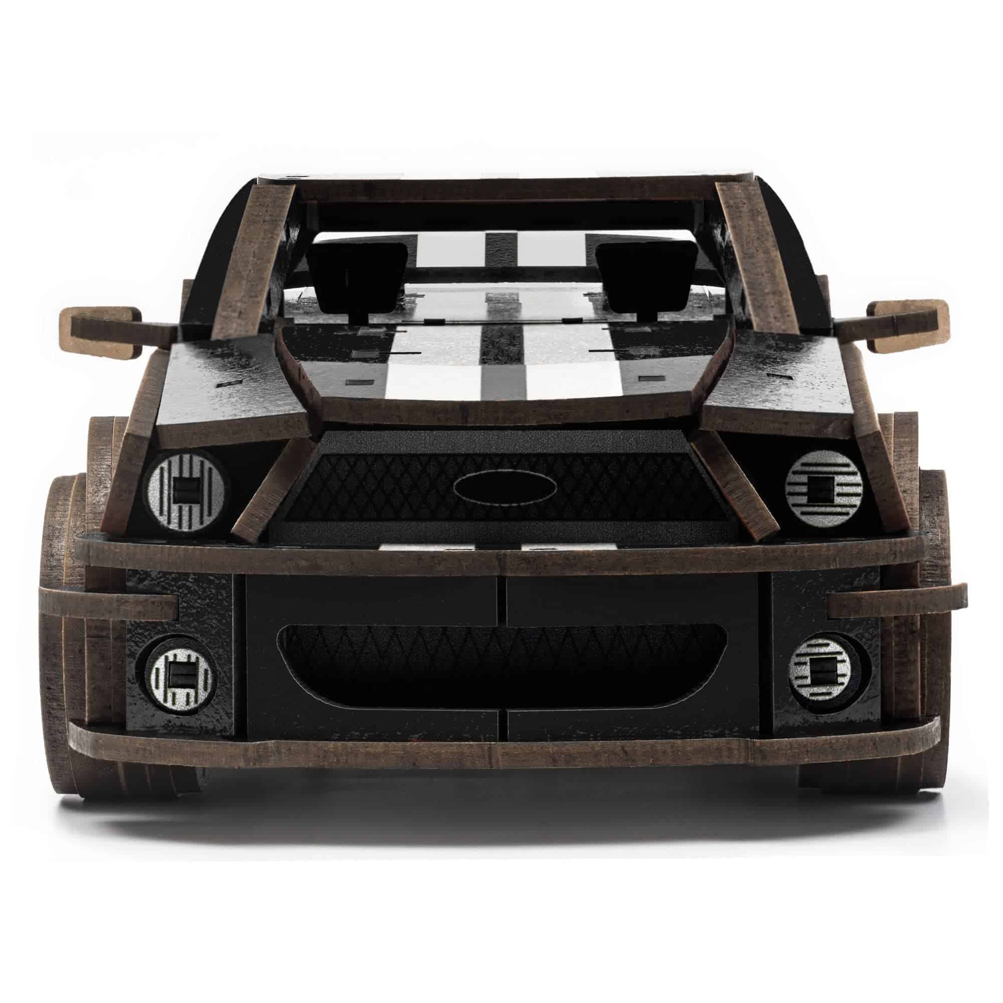 Rompecabezas de madera original UNIDRAGON - Auto deportivo, - Imagen 5