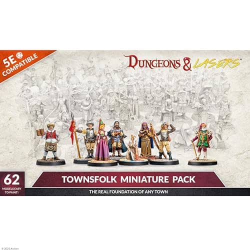 Set de Miniaturas de Ciudadanos de Dungeons & Lasers - 62 - Imagen 8