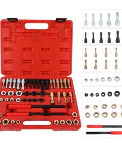 Juego de Roscado 48PCS Juego de Herramientas de Reparación