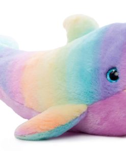 Peluche de delfín de The Petting Zoo, Ombrez Ocean Animals,