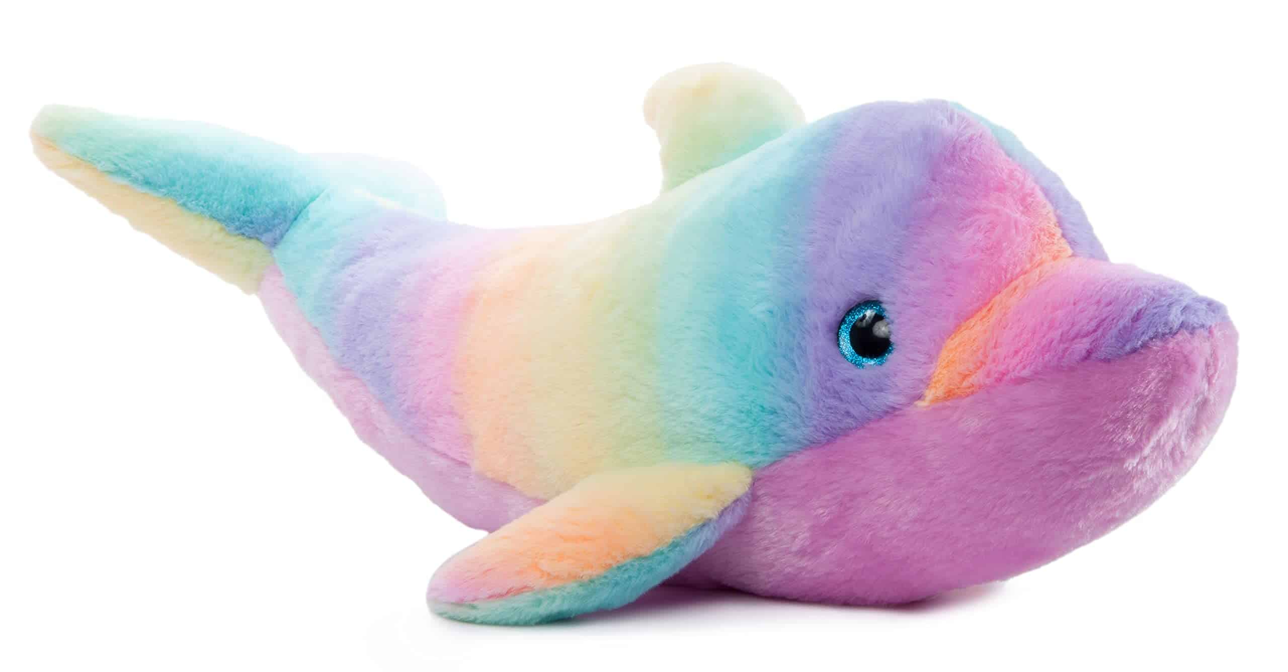 Peluche de delfín de The Petting Zoo, Ombrez Ocean Animals,