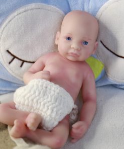 Muñeca de bebé de silicona completa realista de 10.2