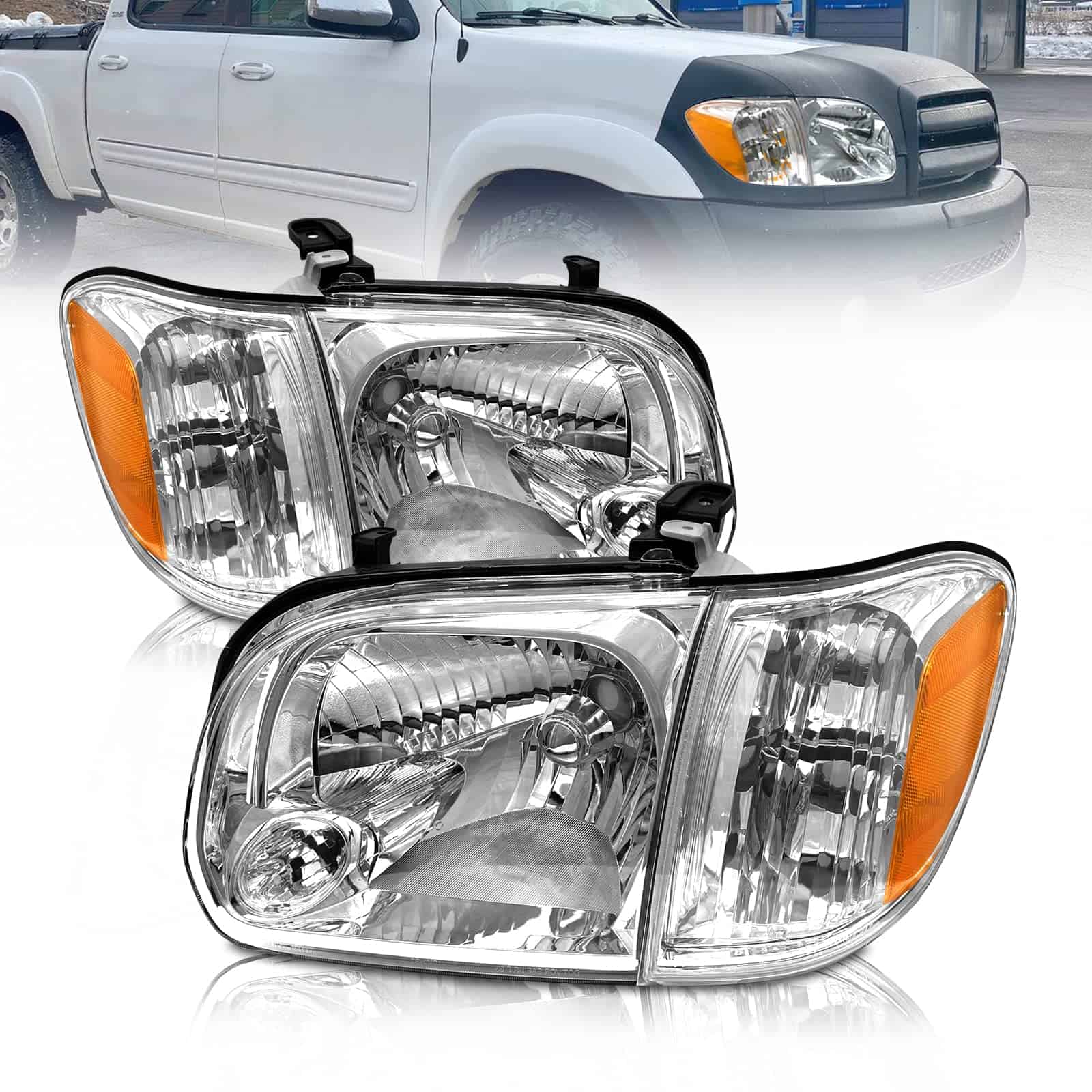 Conjunto de Faros AXLAHA 2005-2006 para Toyota Tundra