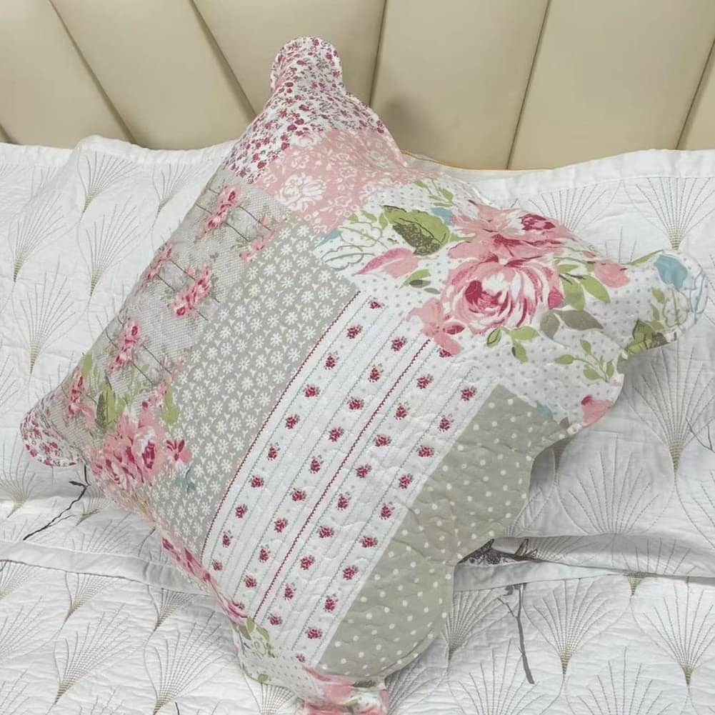 Funda de Almohada Cuadrada Decorativa con Diseño de Patrón