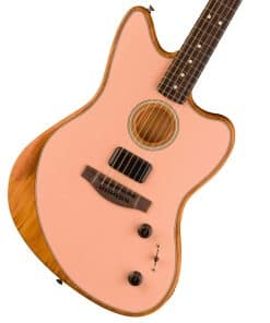 Guitarra eléctrica acústica Fender -Rosa concha