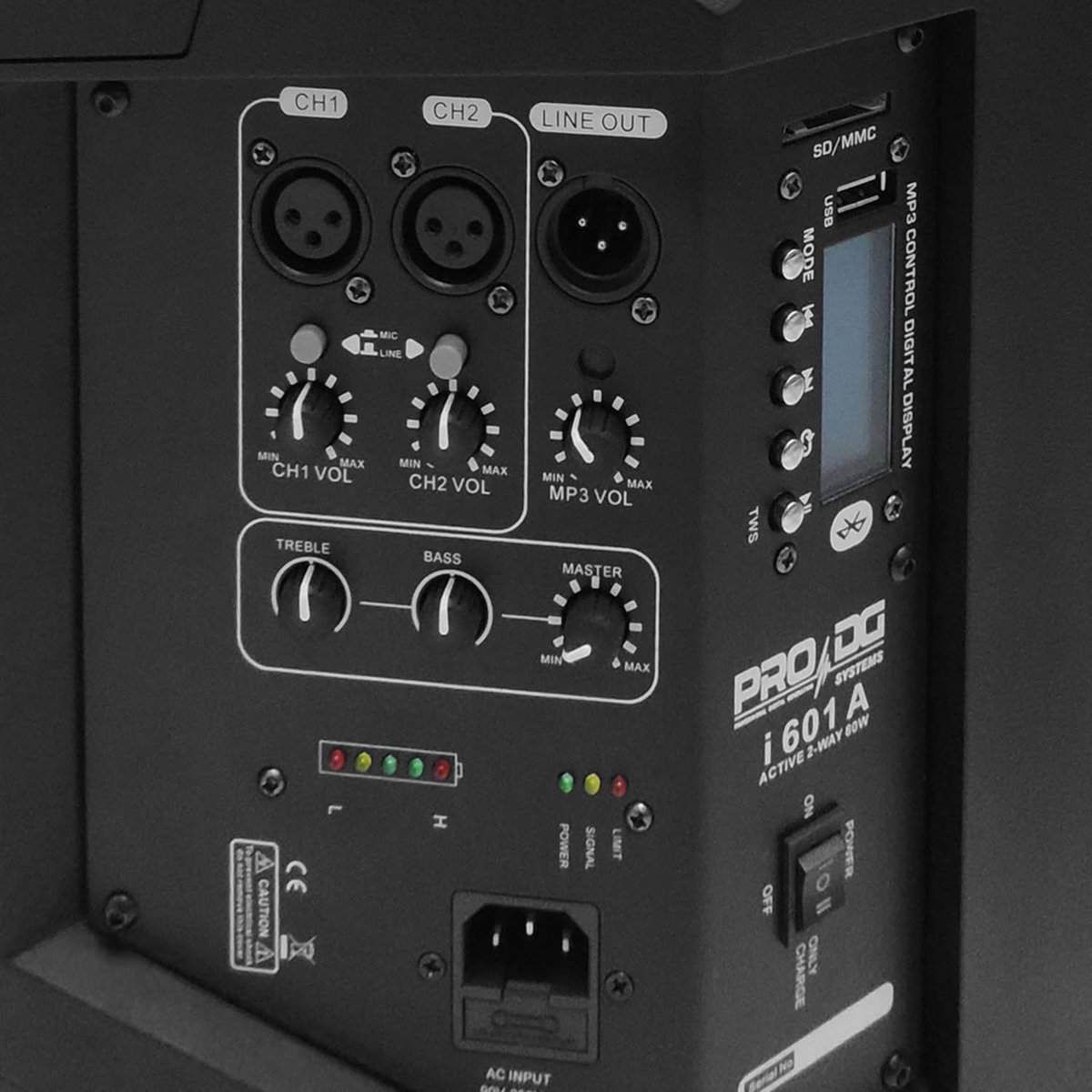 PRO DG I601A Pro 320 Watts Sistema Compacto Todo en Uno con - Imagen 6