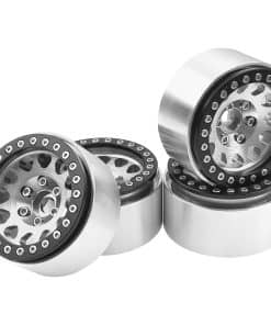 Llantas de aleación Vgoohobby de 4 piezas 1.9" RC Beadlock