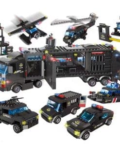 Juego de Construcción de 1102 Piezas Estación de Policía de