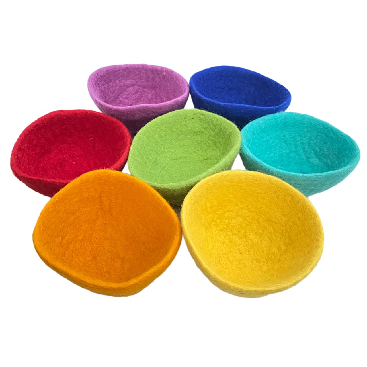 Bandejas de clasificación de fieltro para niños Rainbow - - Imagen 5