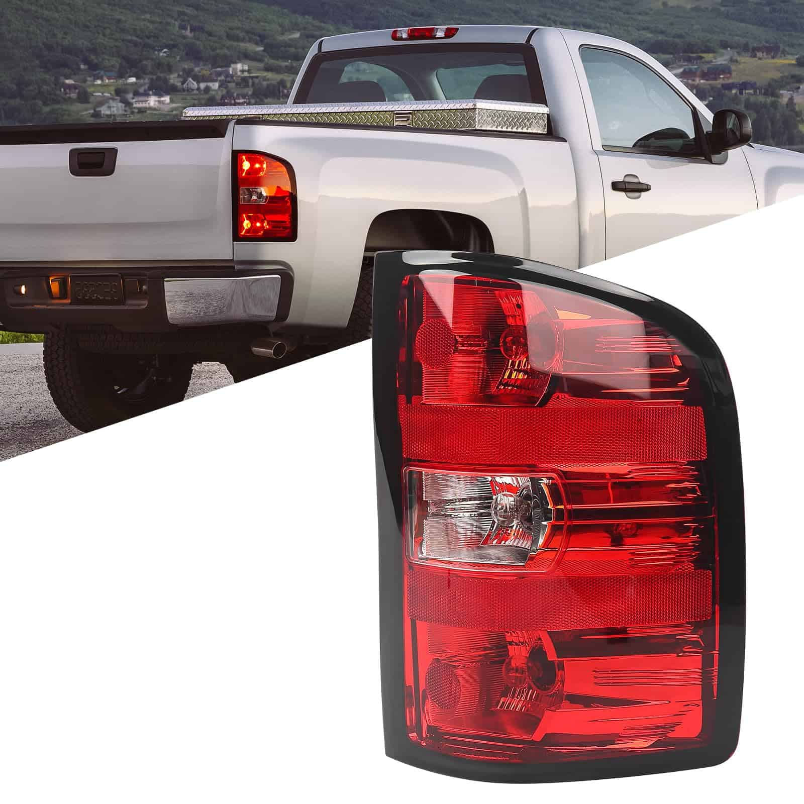 Ensamblaje de luz trasera Huray para Chevy Silverado