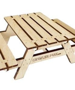 Mesa de Picnic a Escala 1/10 para Circuitos de Crawler Park
