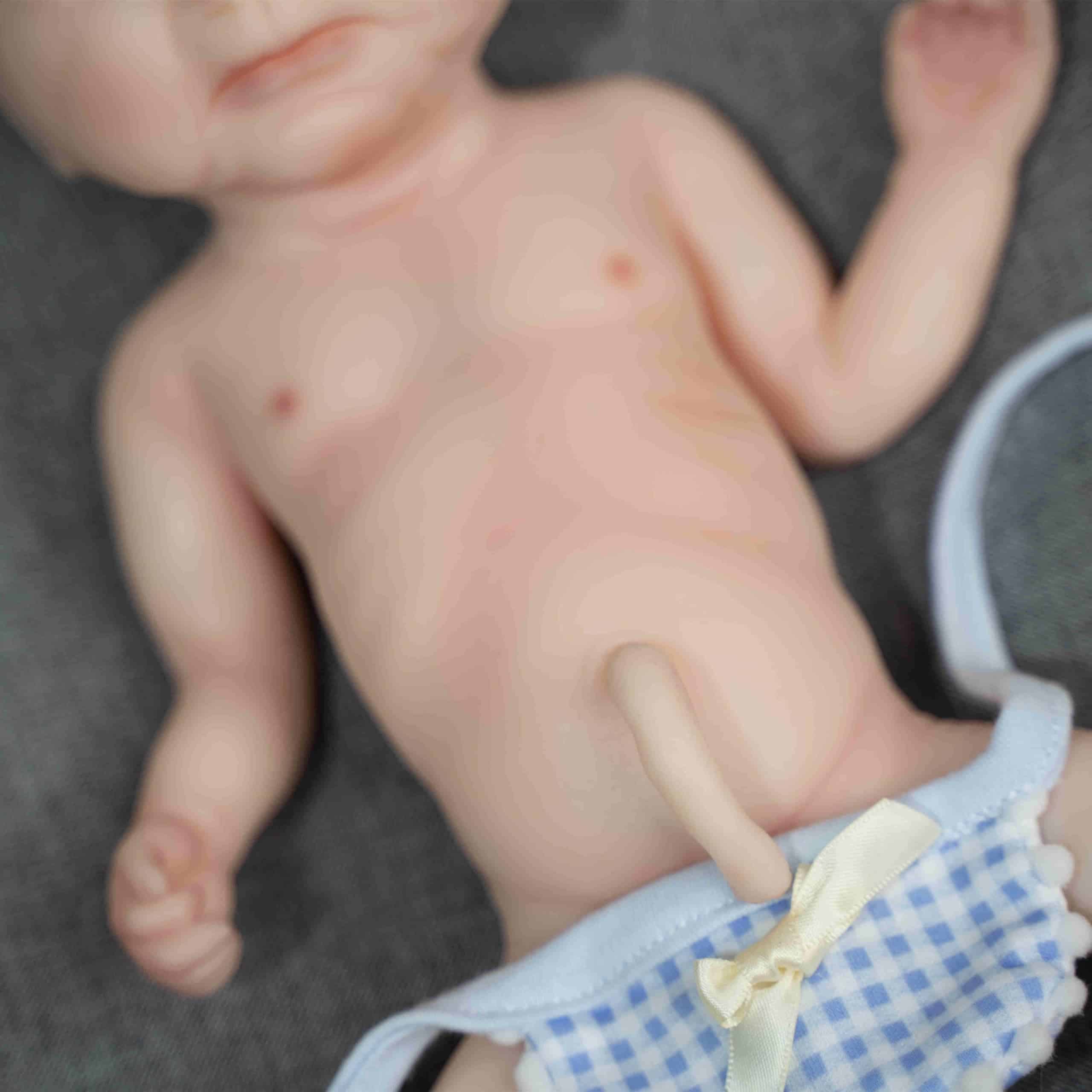 NEFSO SERENDOLL 16" Muñeca de Bebé de Silicona Completa - Imagen 4