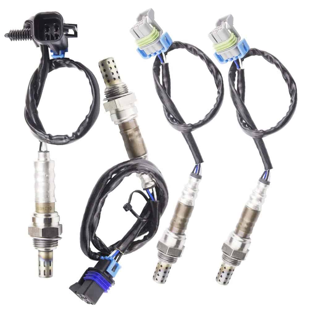 4PCS Sensor de Oxígeno O2 1 & 2 para 2001 Chevrolet