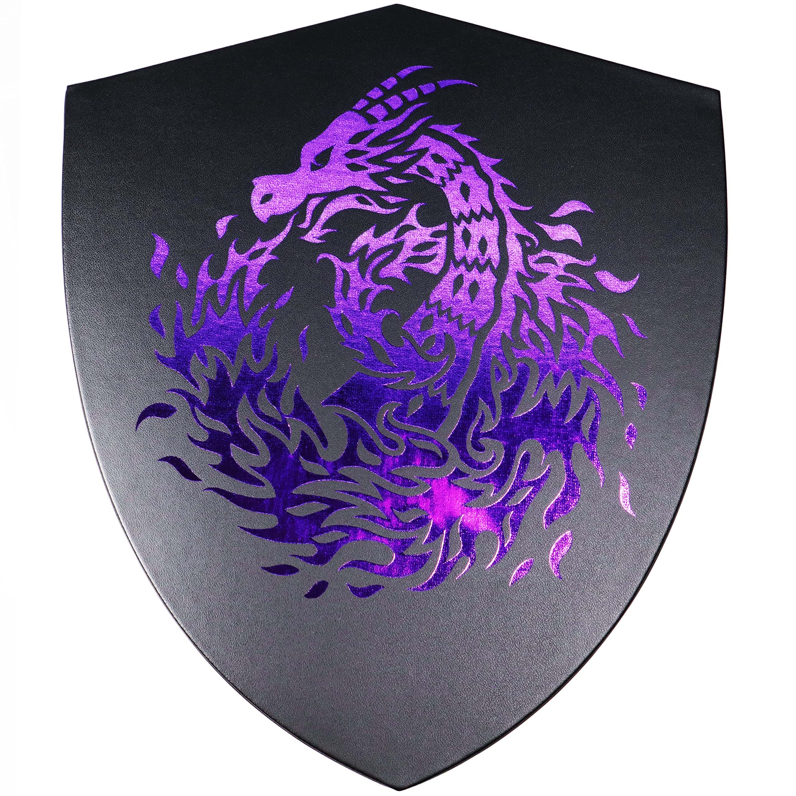 Fantasydice Bandeja de dados Escudo Púrpura Dragón de Fuego - Imagen 3