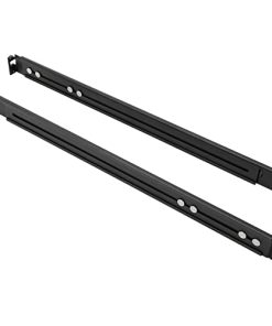 RackChoice 1U Rieles de Montaje en Rack Ajustables
