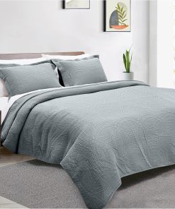 Juego de Edredón Individual Threadmill Quilts | 3 Piezas