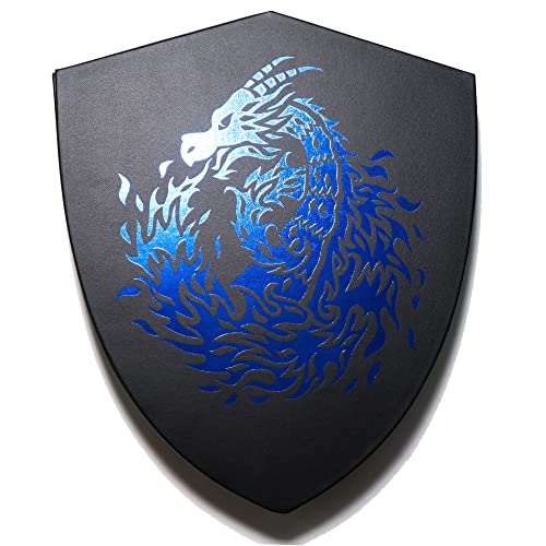 Fantasydice Bandeja de Dados de Escudo Dragón de Fuego Azul - Imagen 5