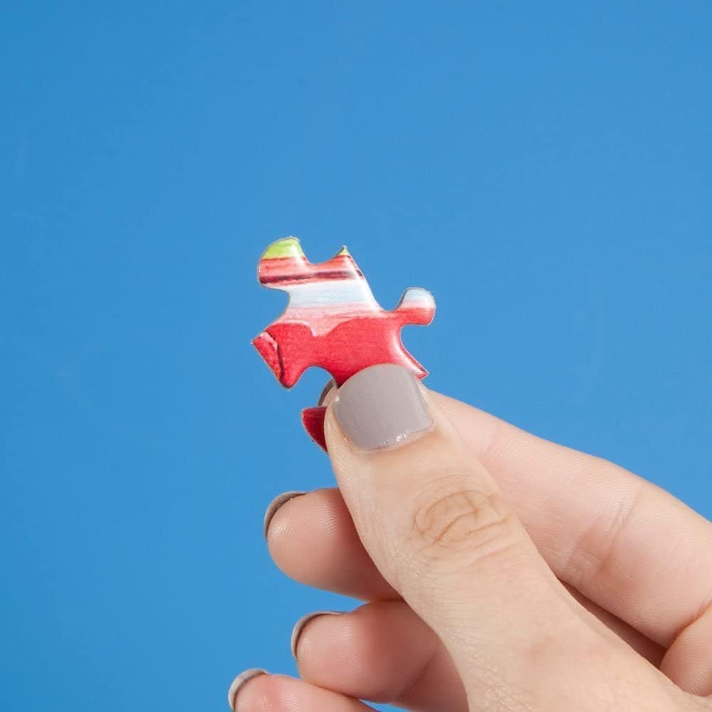 Rompecabezas de 750 piezas 'El Caboose Rojo' de Bits and - Imagen 3