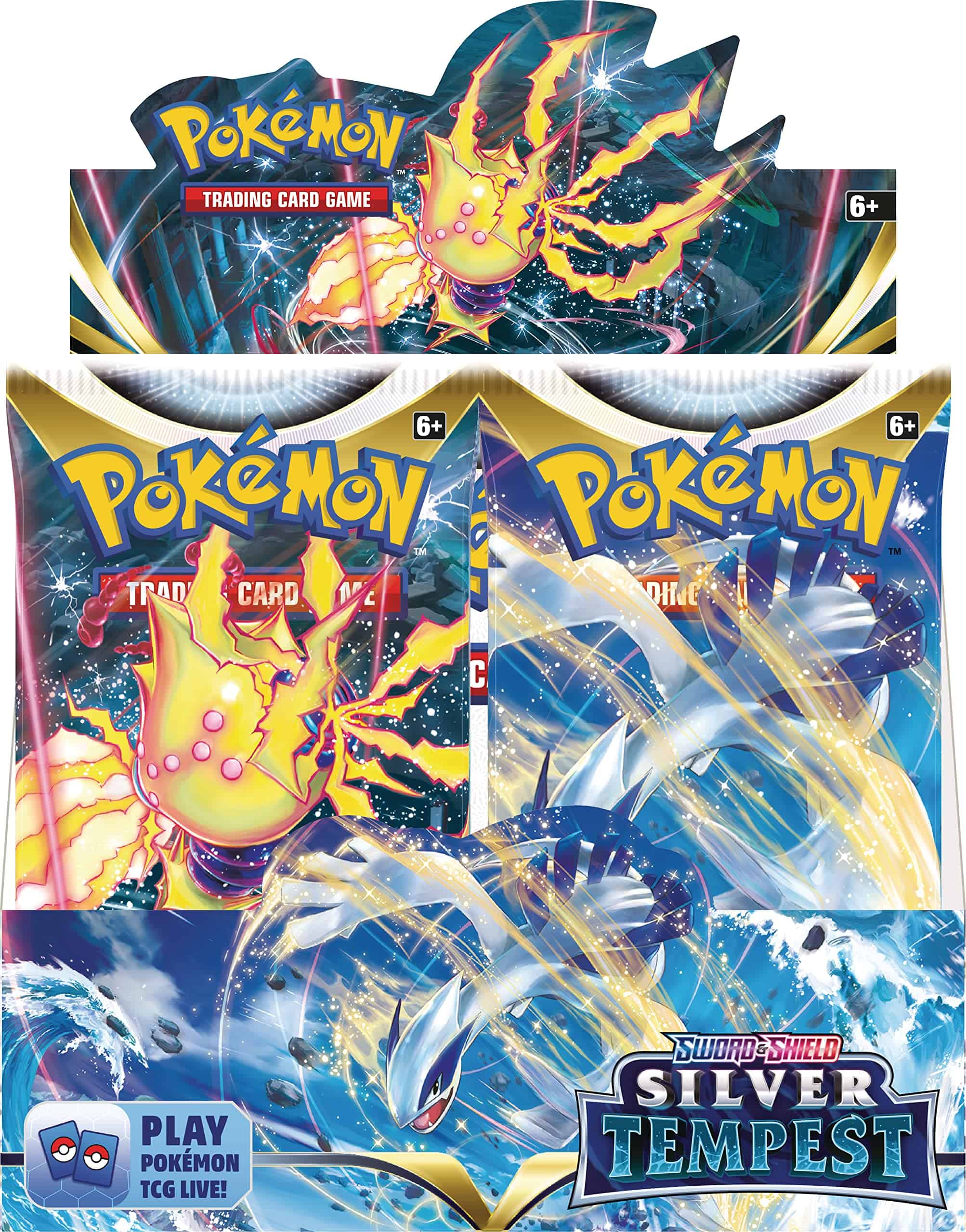 Pokémon TCG: Sword & Shield Silver Tempest Booster Display - Imagen 3