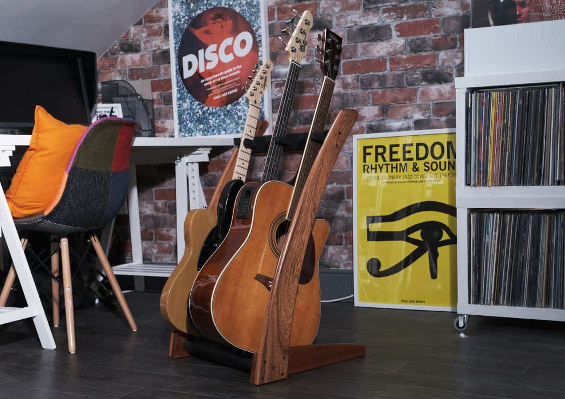 Ruach GR3 Curve 3 Way Soporte de Guitarra Personalizable - Imagen 8