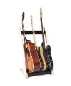 Ruach GR3 Curve 3 Way Customisable Guitar Rack for Guitars