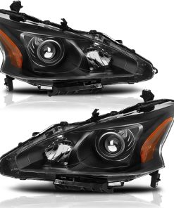 Ensamblaje de Faros ALZIRIA Compatible con -Negro con Reflec