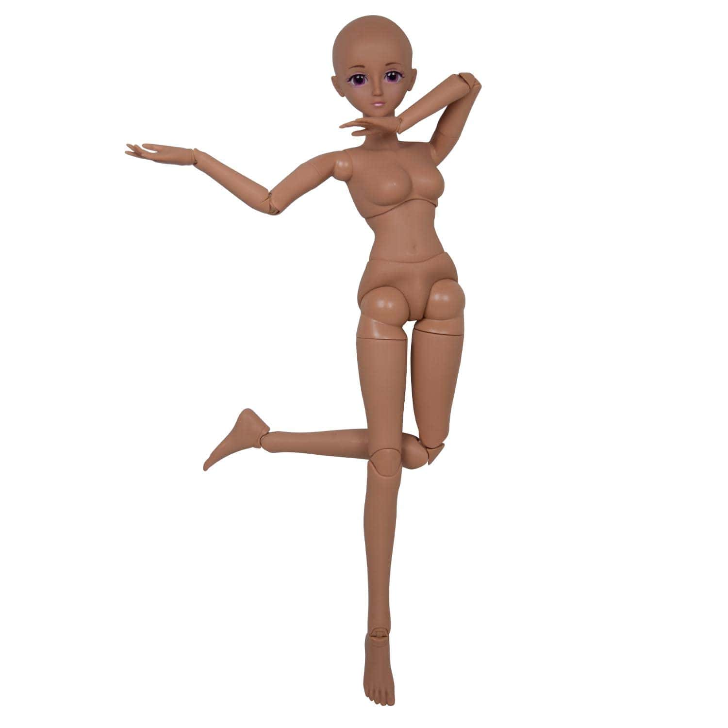 Muñeca BJD Proudoll de 1/3 Piel Bronceada Cuerpo de Muñeca - Imagen 3