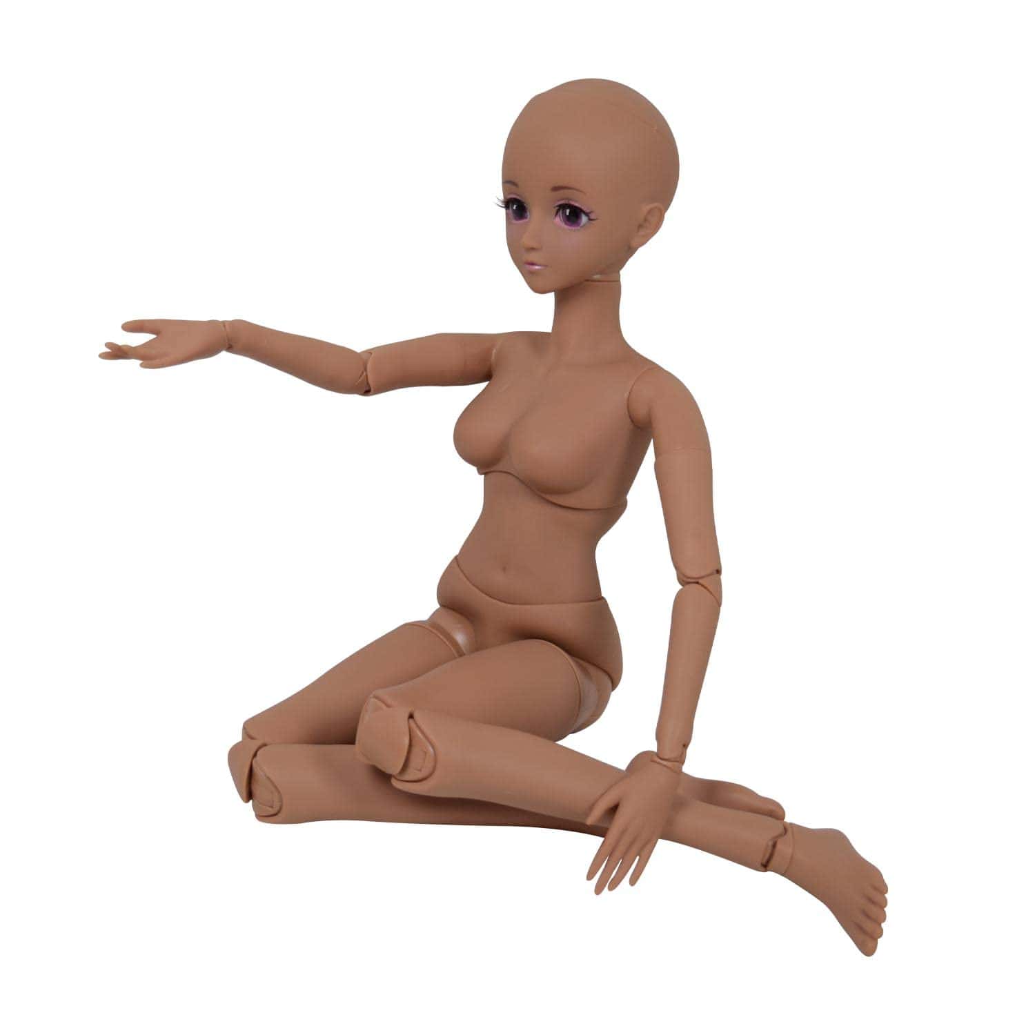 Muñeca BJD Proudoll de 1/3 Piel Bronceada Cuerpo de Muñeca - Imagen 4