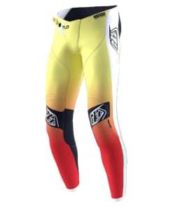 Pantalones de Carreras de Motocross Todo -Amarillo/Acido Roj
