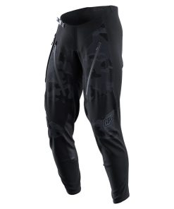 Pantalones de carreras de motocross -Negro Cepillado Camo