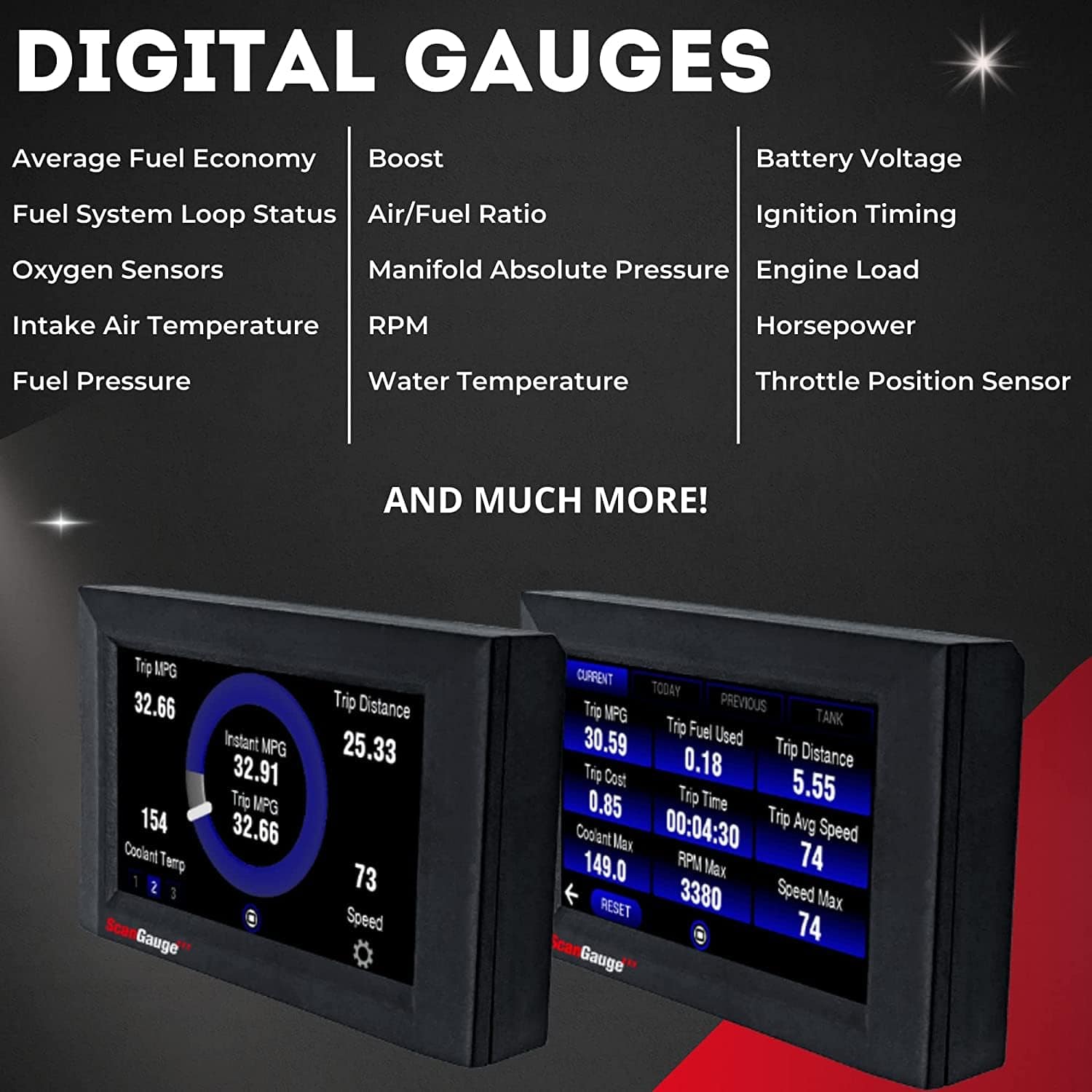 ScanGauge 3 Nuevo lector de códigos OBD2 con pantalla - Imagen 7