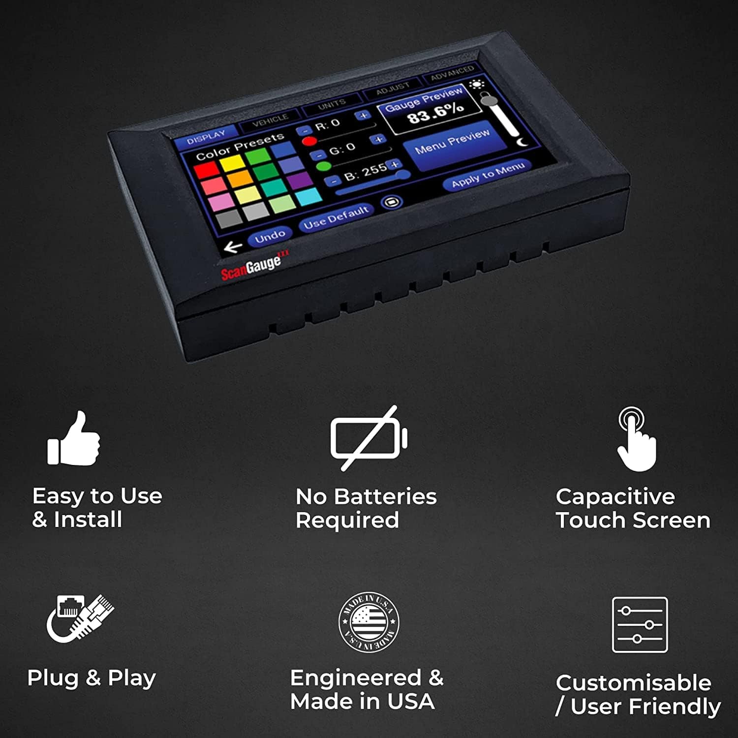 ScanGauge 3 Nuevo lector de códigos OBD2 con pantalla - Imagen 5
