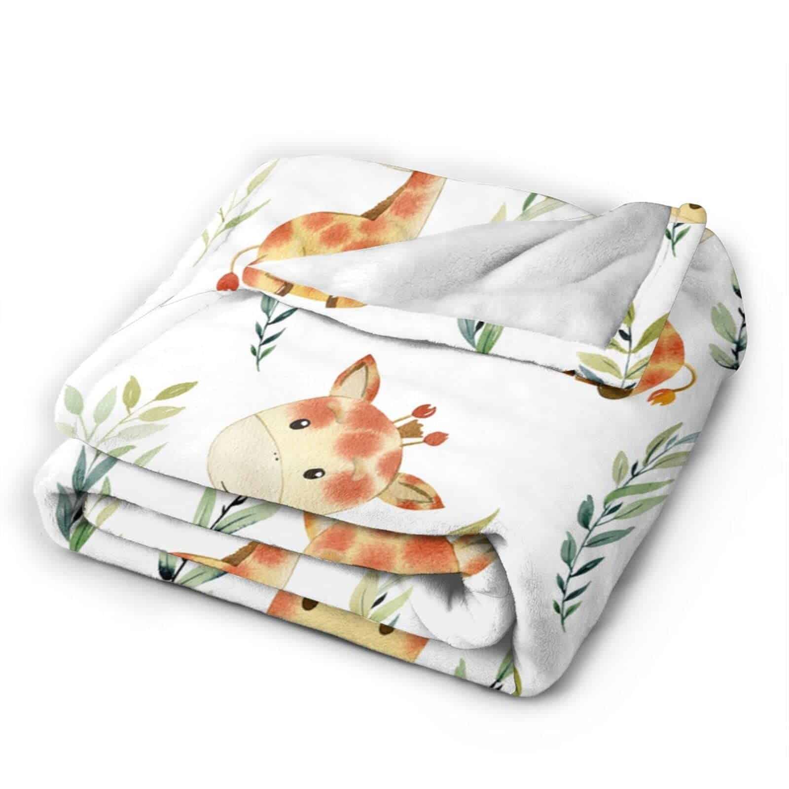 Manta de Lanzamiento de Jirafa Linda Súper Suave y Cálida - Imagen 4