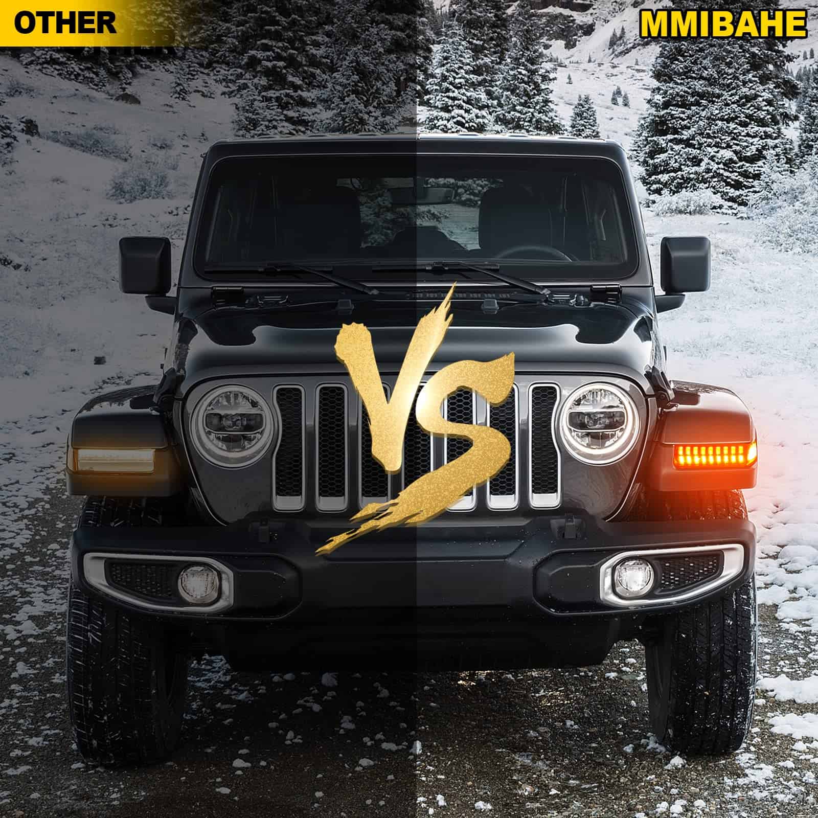 M MIBAHE Luces LED de Guardabarros con Luces Indicadoras - Imagen 7