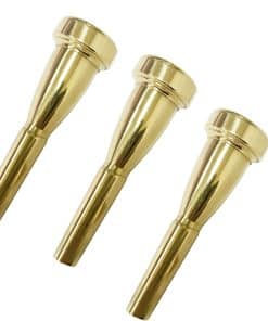 Juego de 3 Boquillas de Trompeta Doradas 3C 5C 7C Tamaño