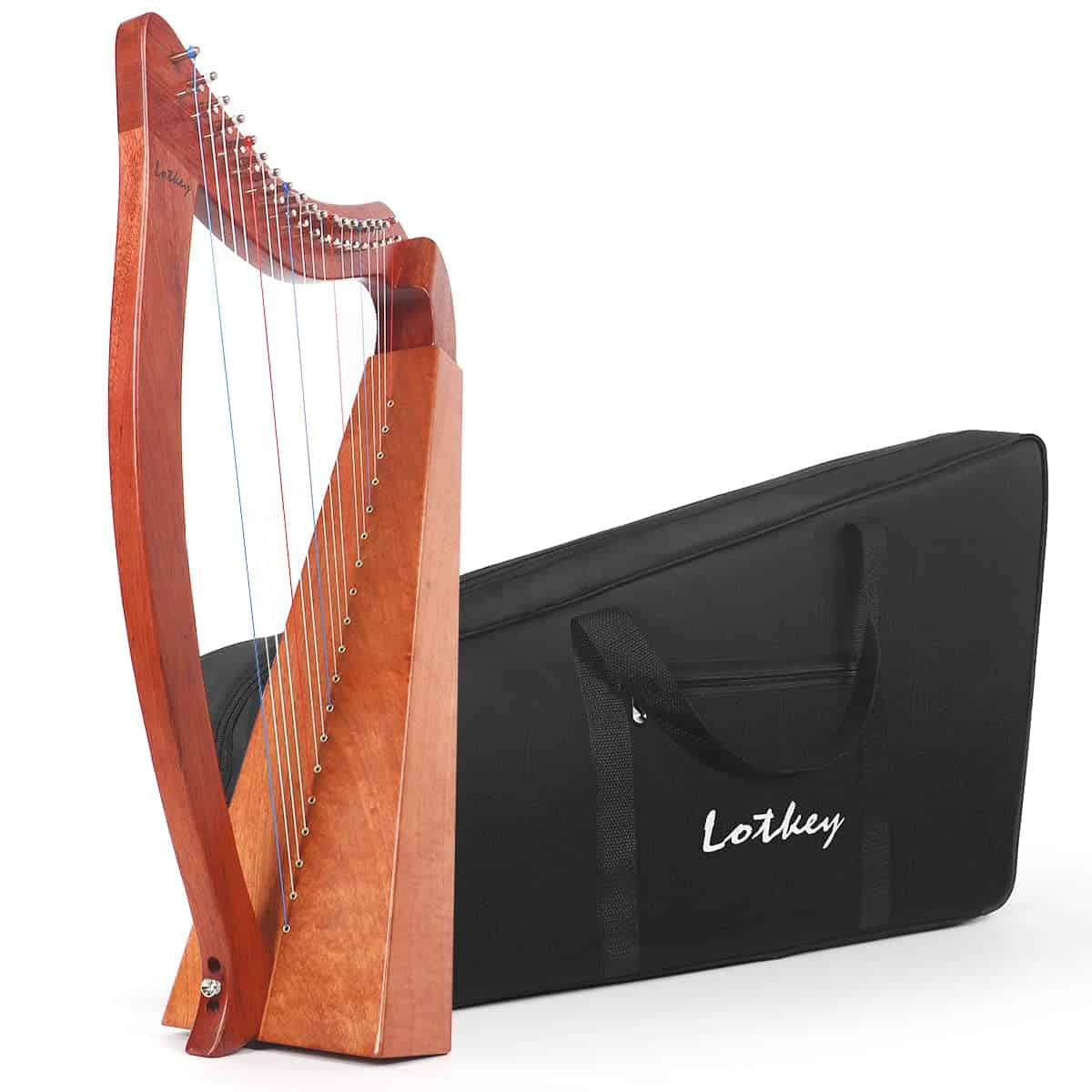Arpa, Lira de 19 Cuerdas Lotkey para Principiantes Adultos - Imagen 9