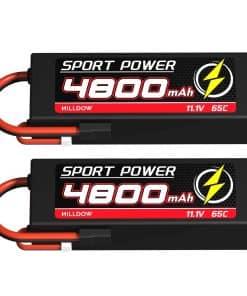 Batería Lipo Hilldow 11.1V 3S 65C 4800mAh Baterías