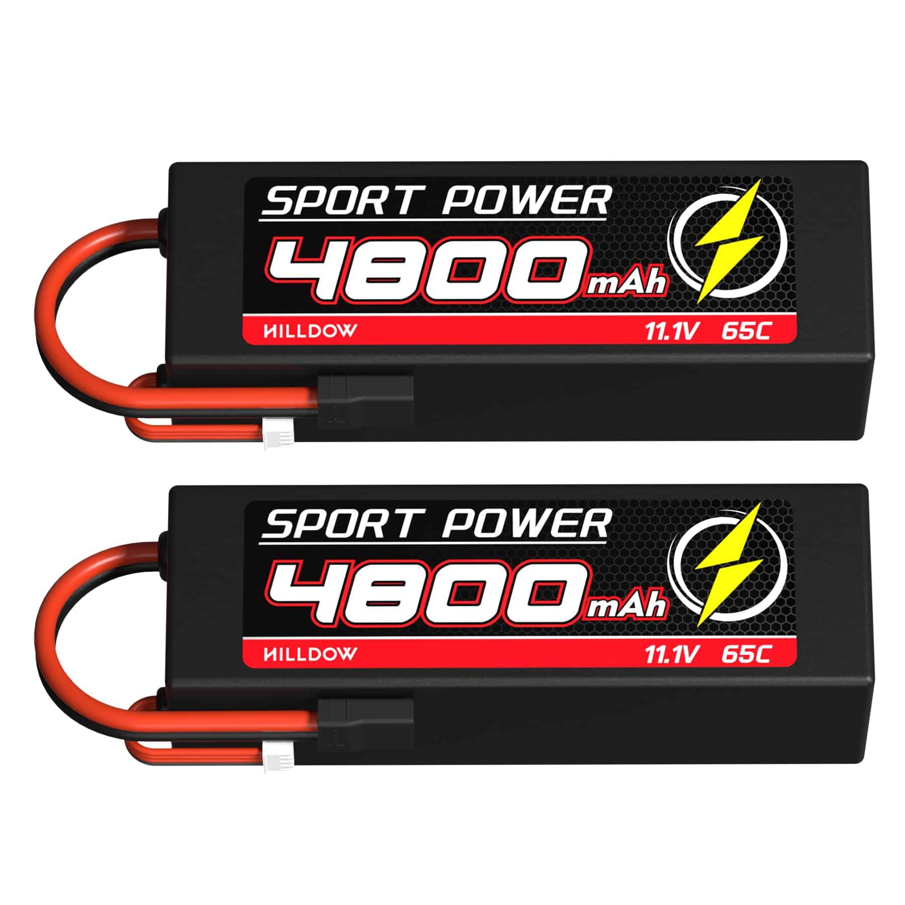 Batería Lipo Hilldow 11.1V 3S 65C 4800mAh Baterías