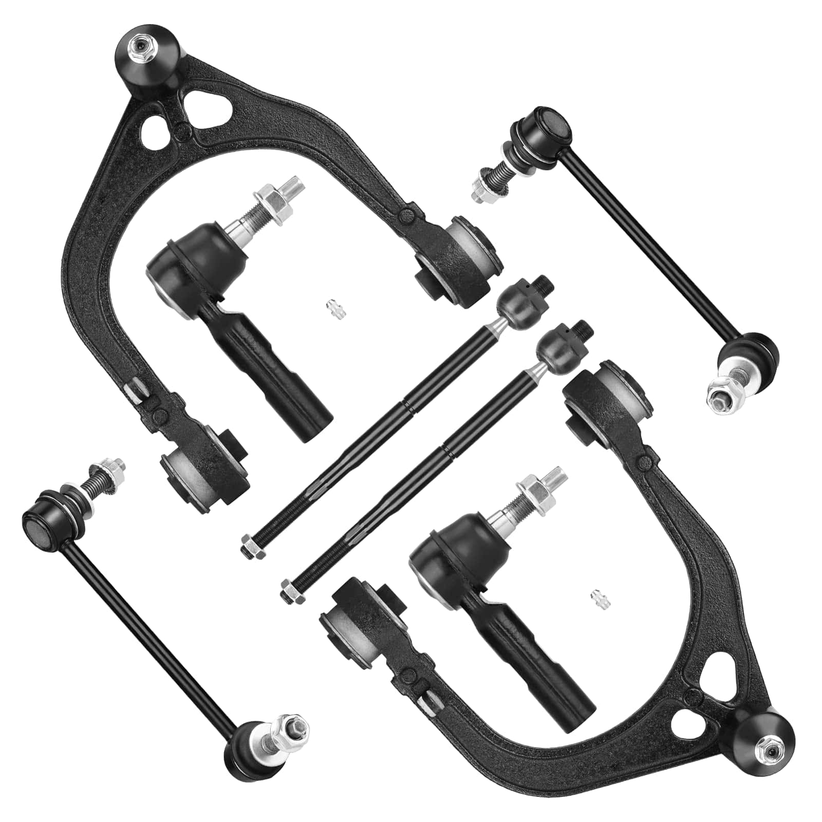 Brazos de control superiores delanteros con barras de